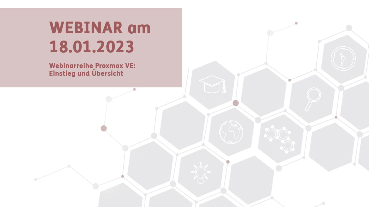 Proxmox VE webinar series: Getting started and overview