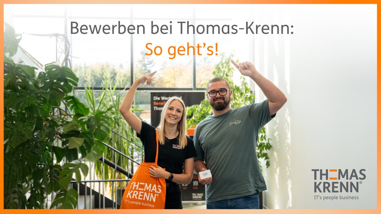 Dein Weg ins Team: So bewirbst du dich bei der Thomas-Krenn.AG Dein Weg ins Team: So bewirbst du dich bei der Thomas-Krenn.AG