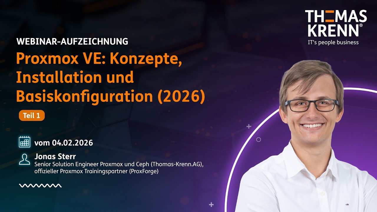 Proxmox VE Teil 1: Konzepte, Installation und Basiskonfiguration 2026 Proxmox VE Teil 1: Konzepte, Installation und Basiskonfiguration 2026